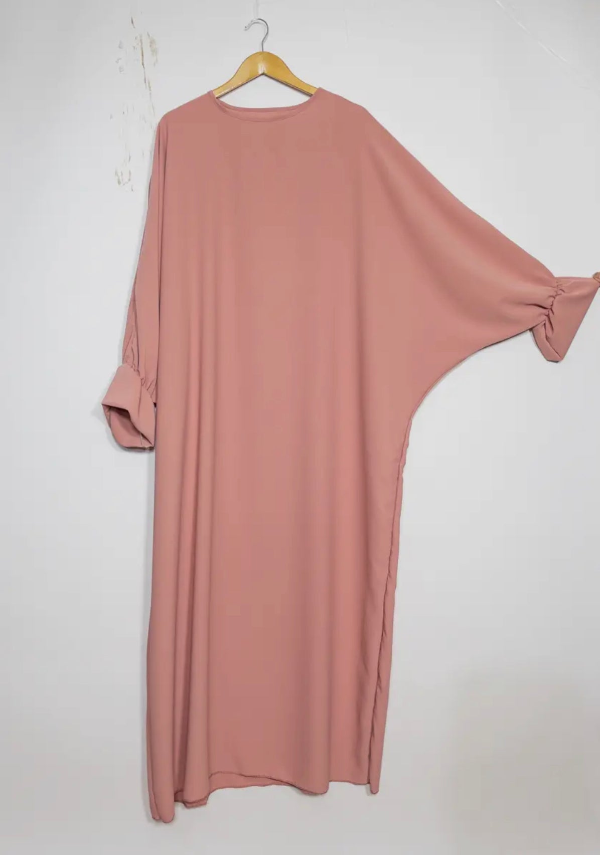 Batwing Abaya- Light pink