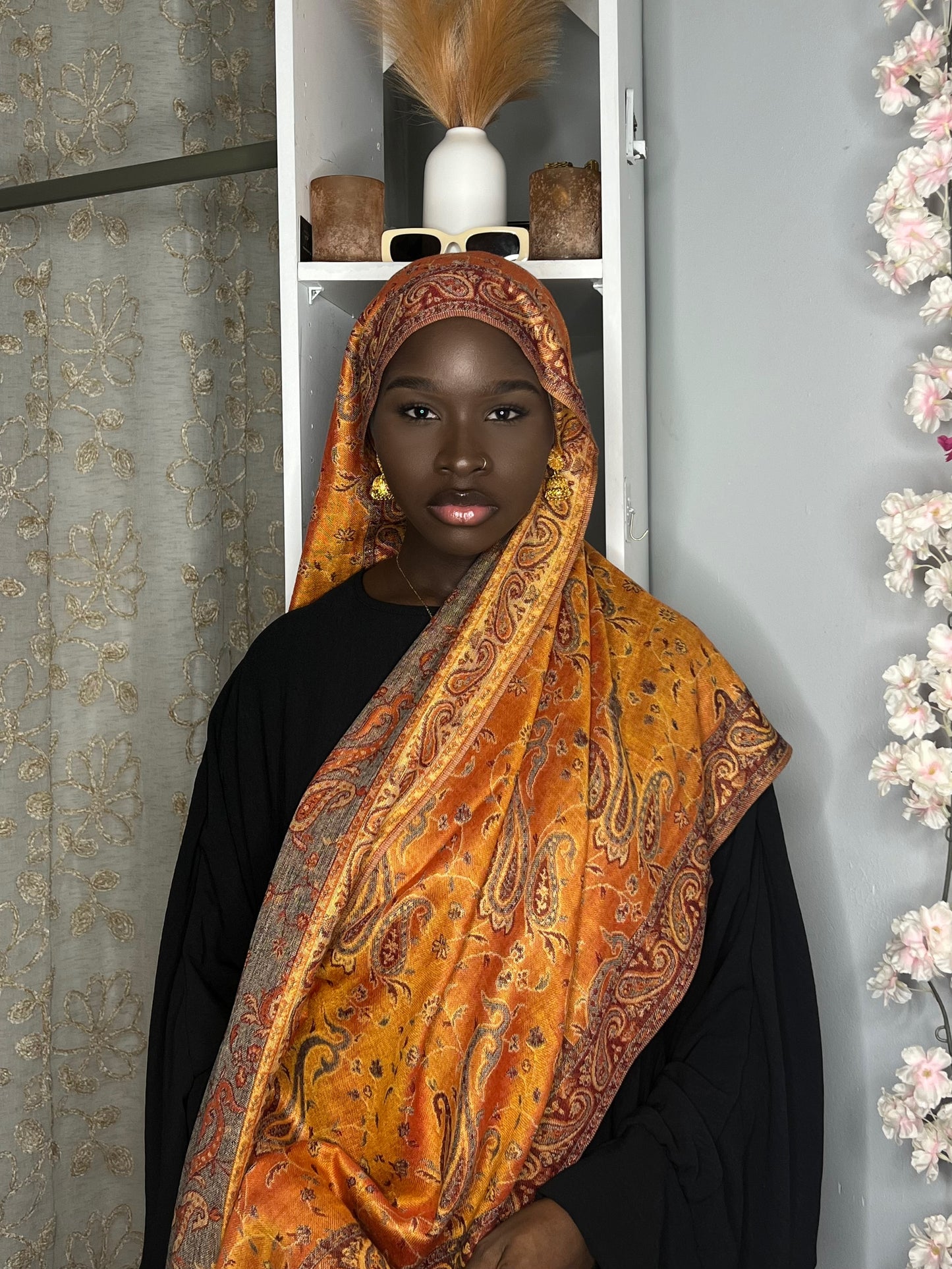 Pashmina- Orange