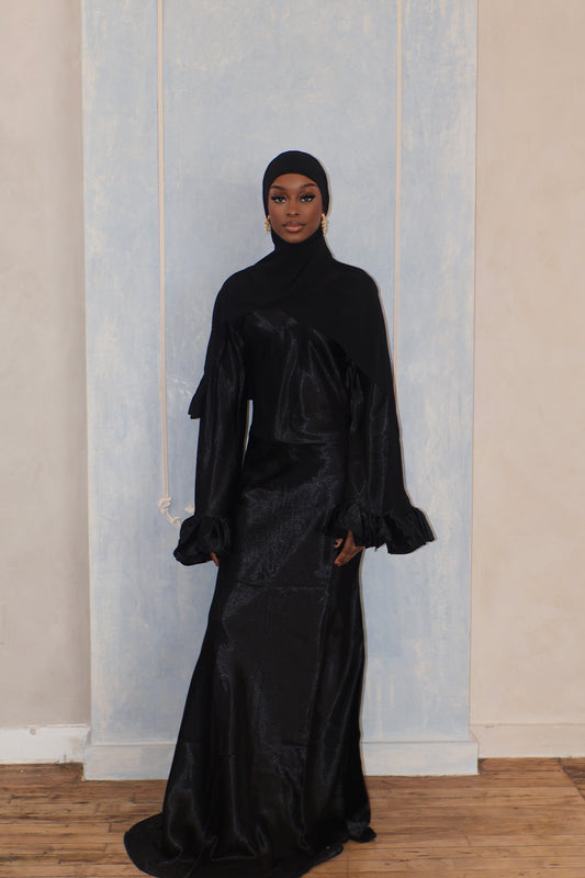 Florere maxi dress- black