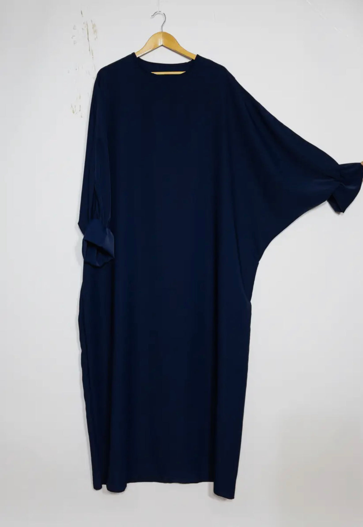 Batwing Abaya- Navy Blue
