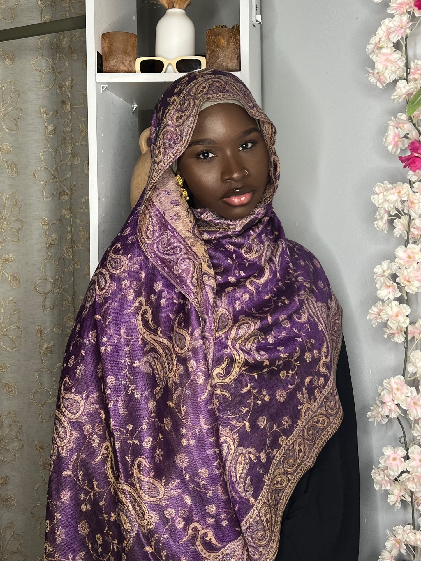 Pashmina- Purple