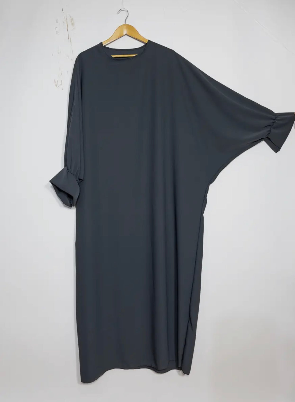 Batwing Abaya- Grey