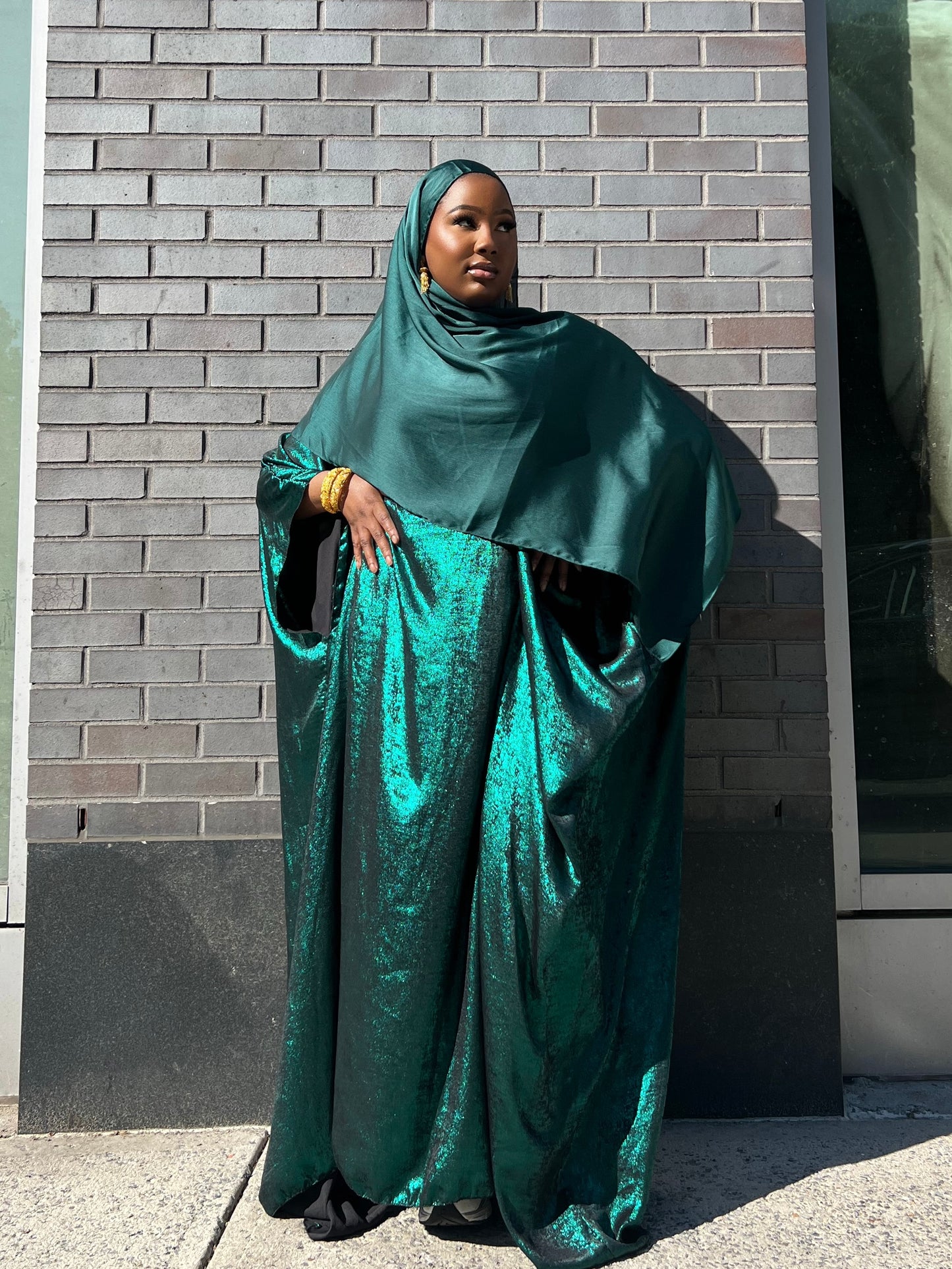 Metallic Butterfly- Emerald Green