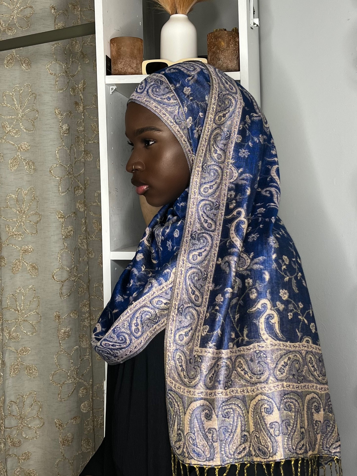 Pashmina- Royal Blue