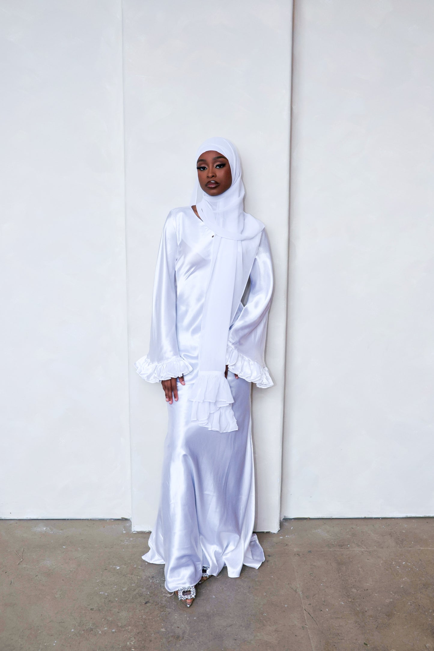 Florere maxi dress- White