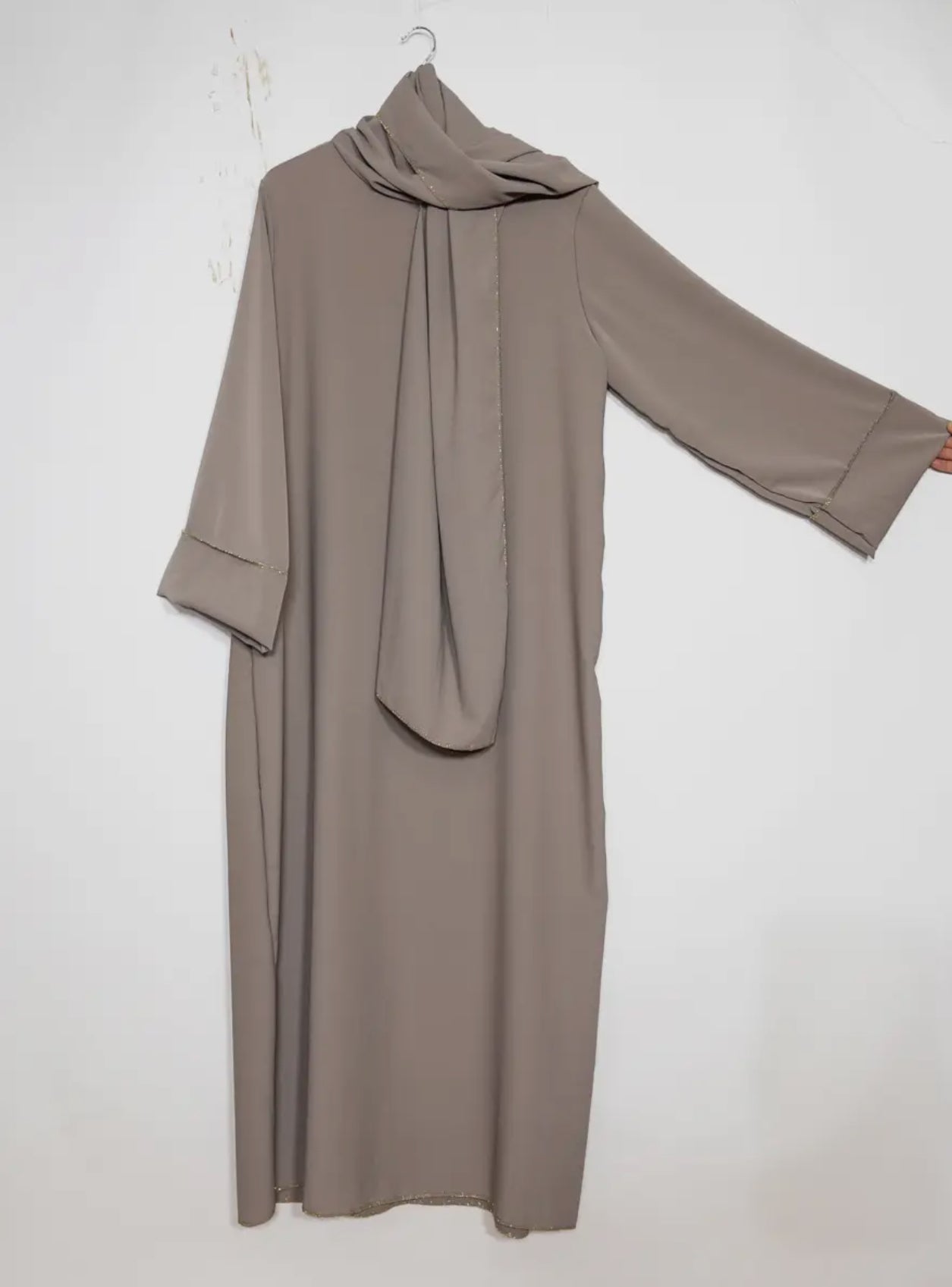 Prayer Dress- Taupe