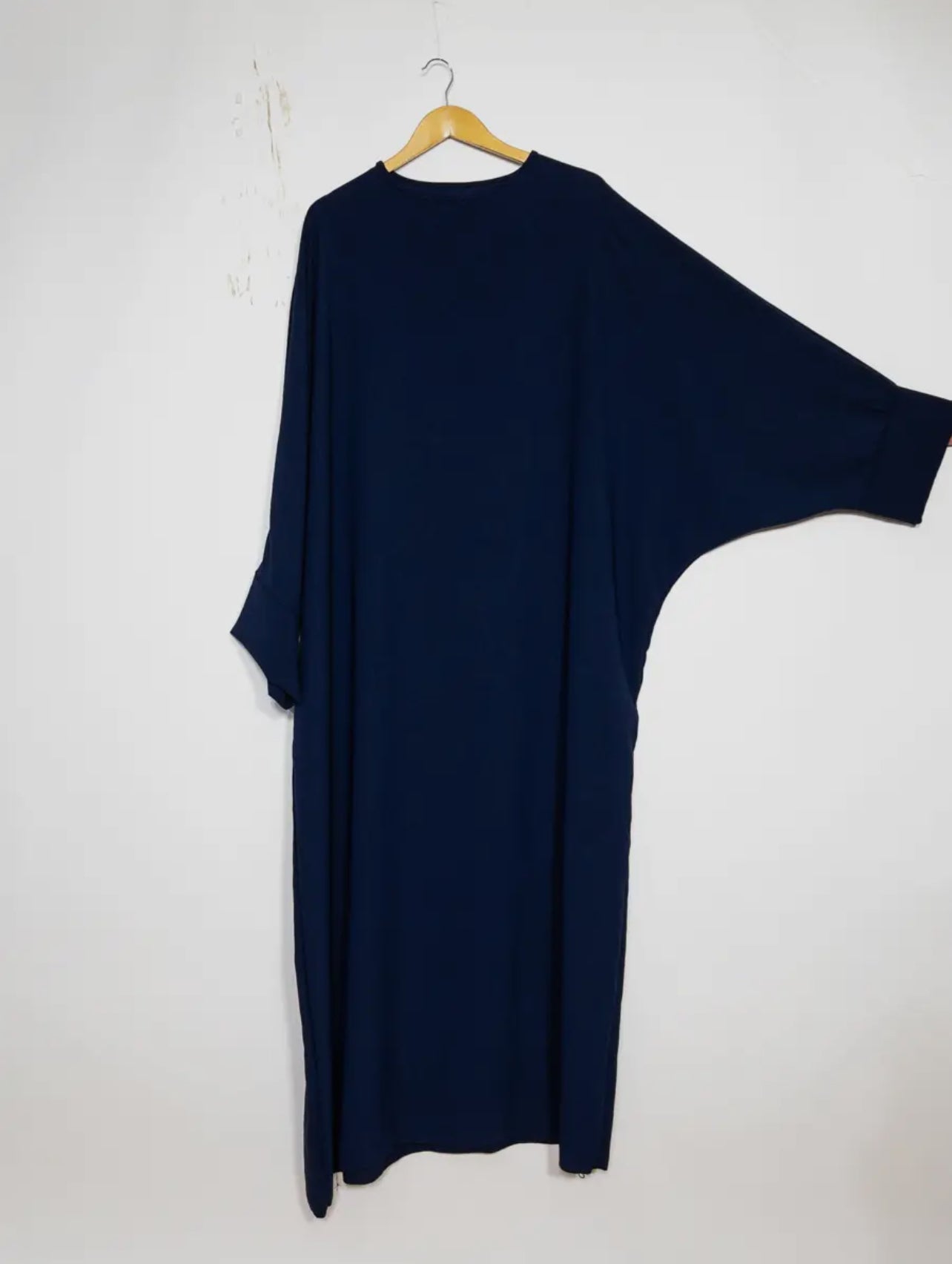 Batwing Abaya- Navy Blue