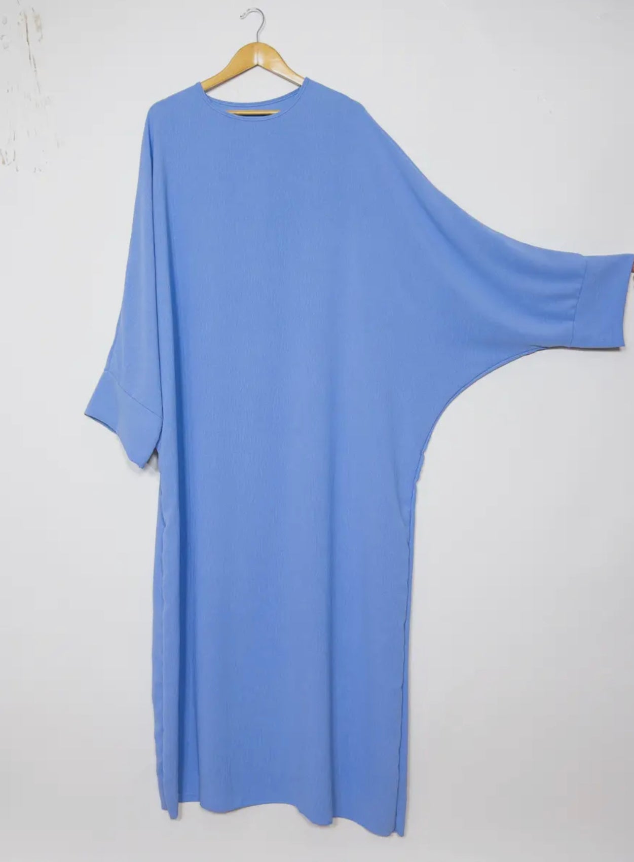 Batwing Abaya- Sky blue