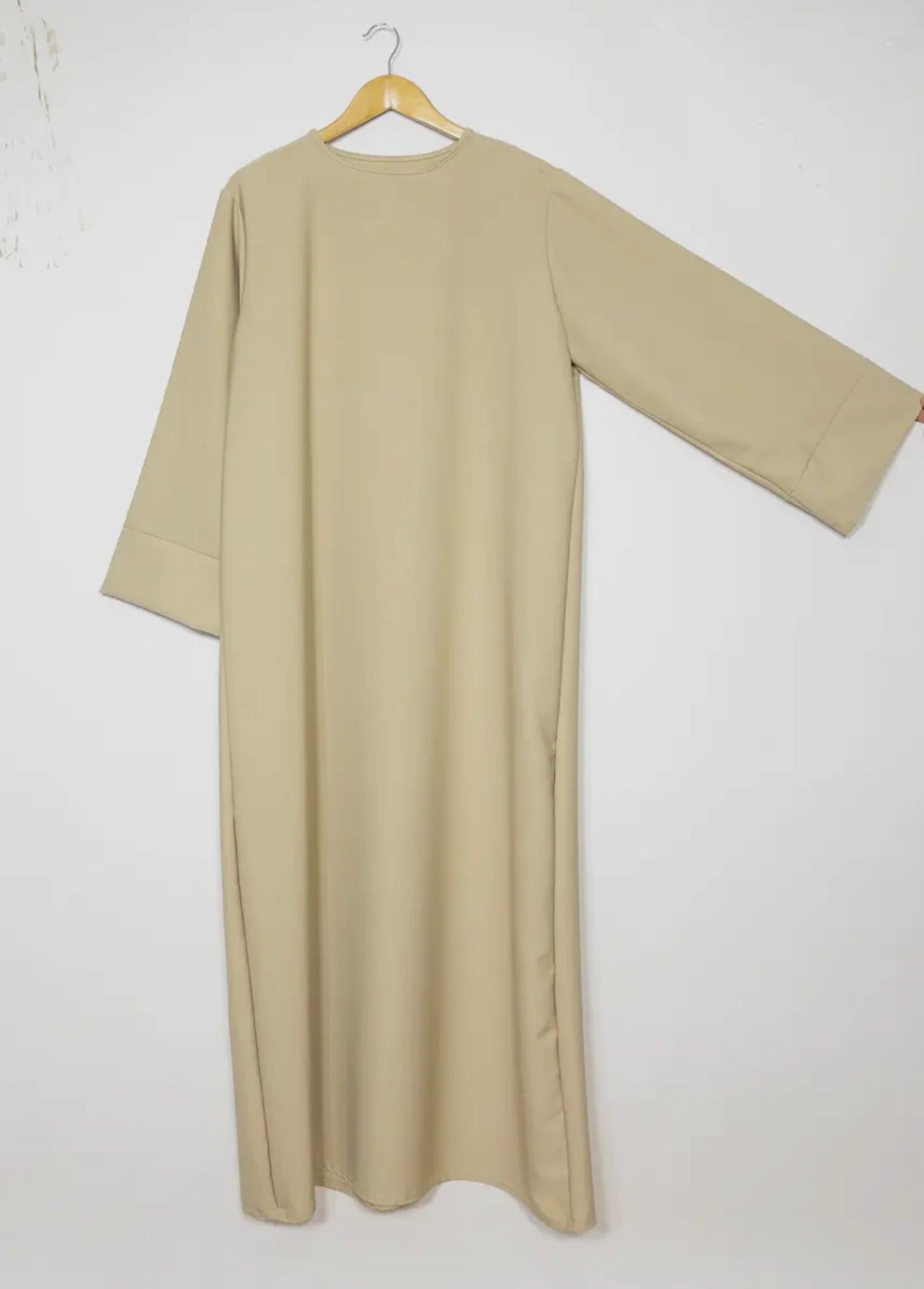 Basic Abaya- Creme