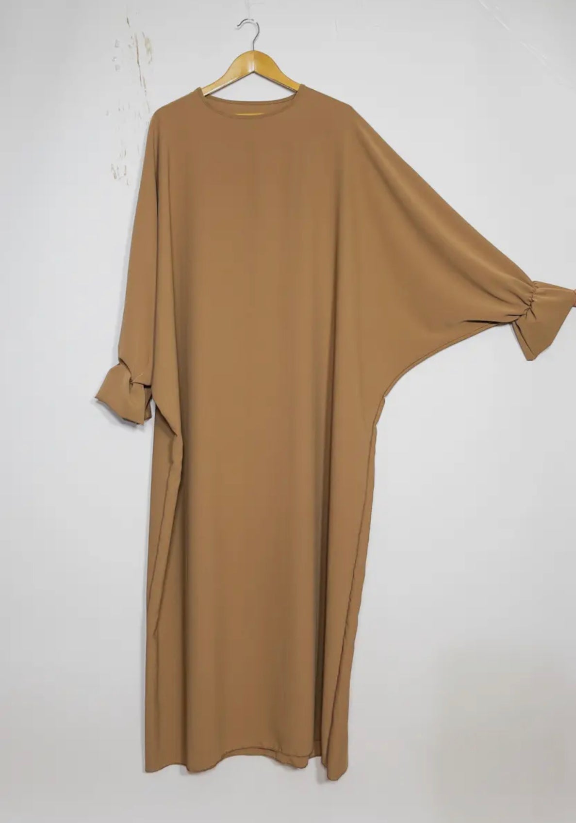 Batwing Abaya- Caramel