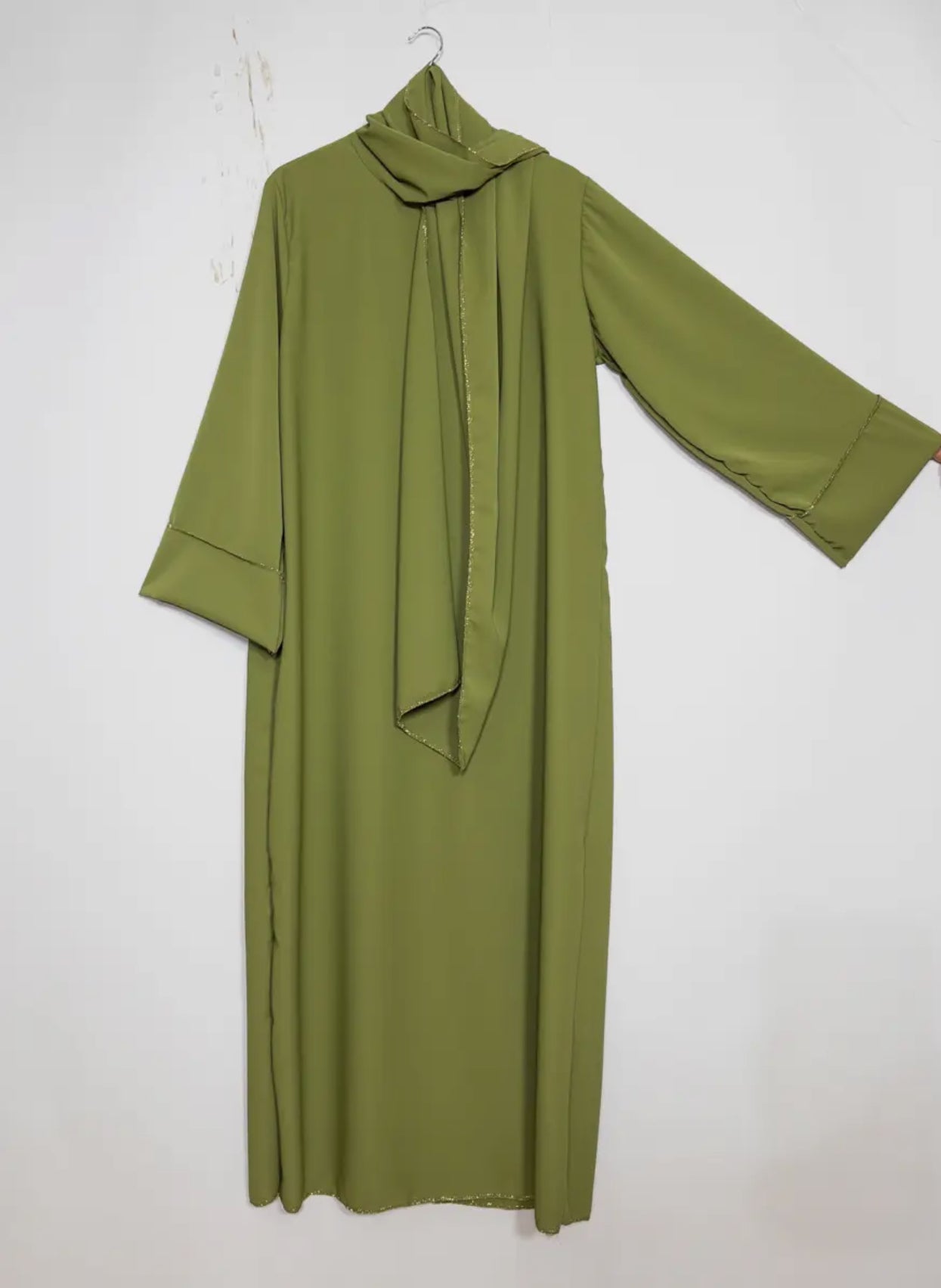 Prayer Dress- Apple Green