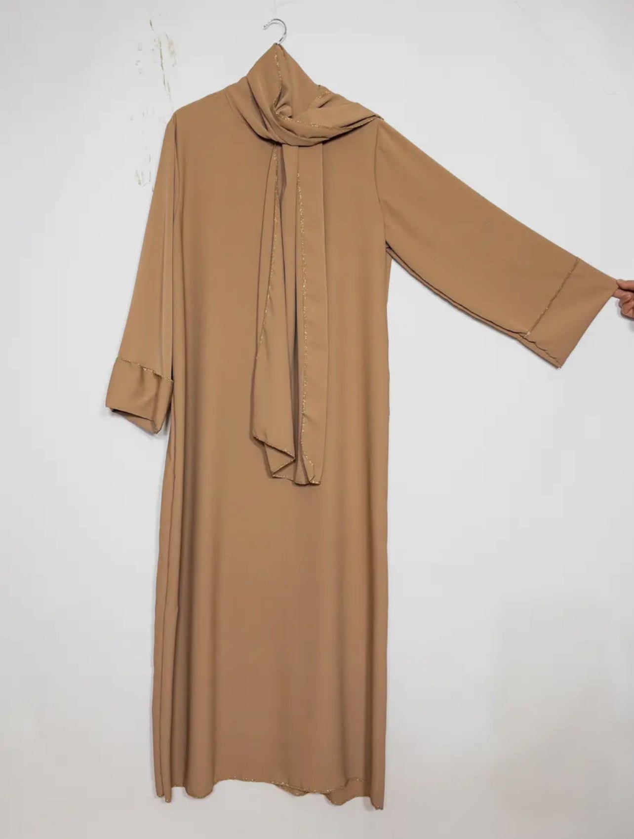 Prayer Dress- Tan