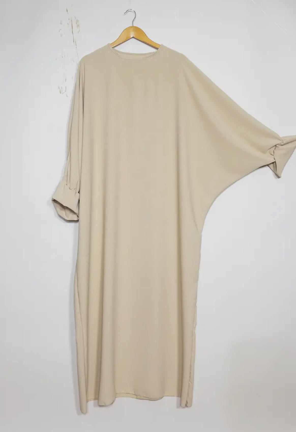 Batwing Abaya- Cream