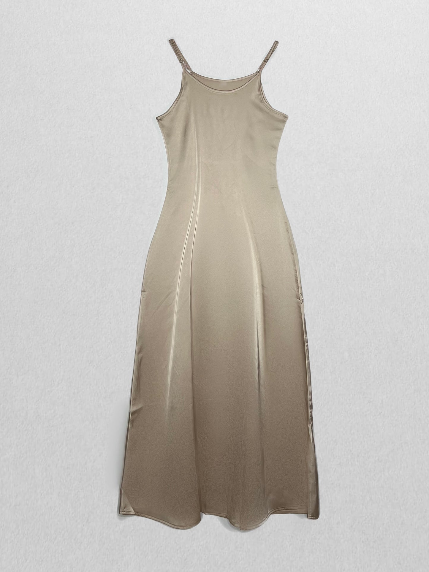 Slip dress- Champagne