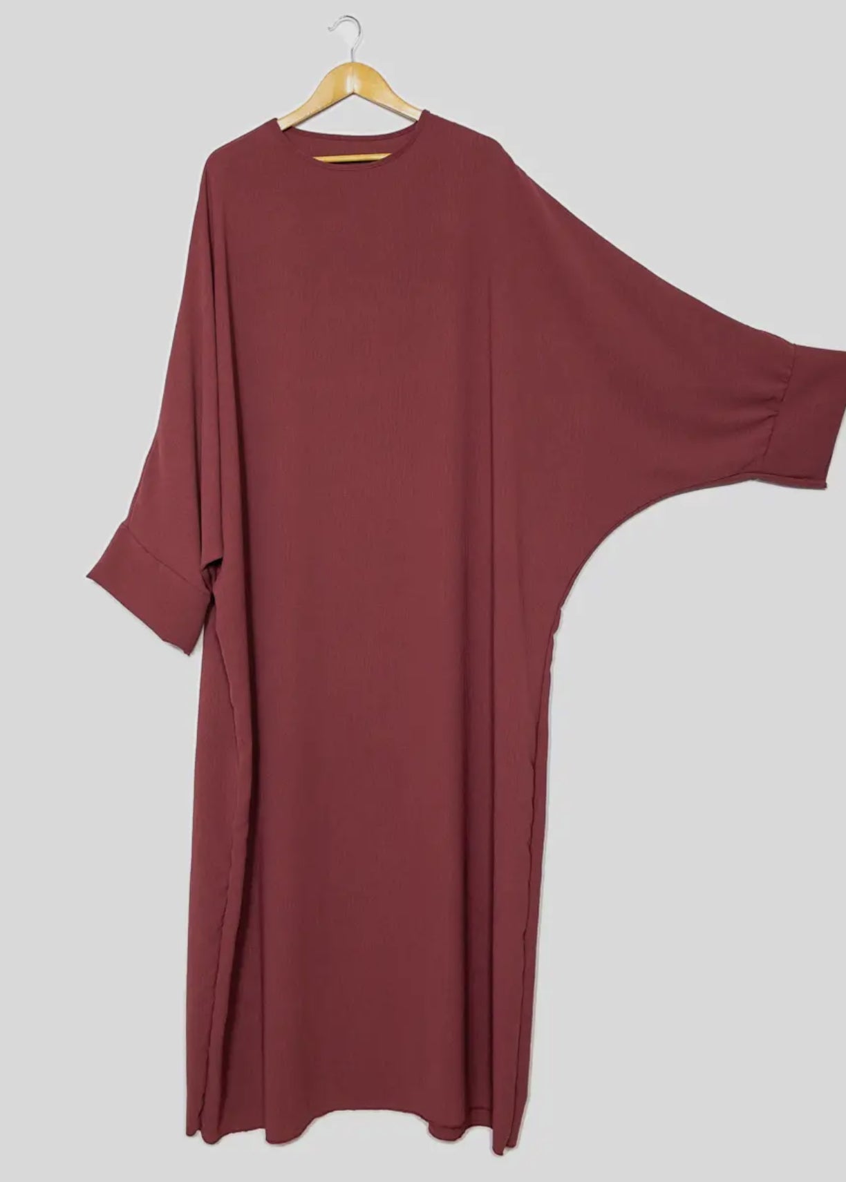Batwing Abaya- Rose