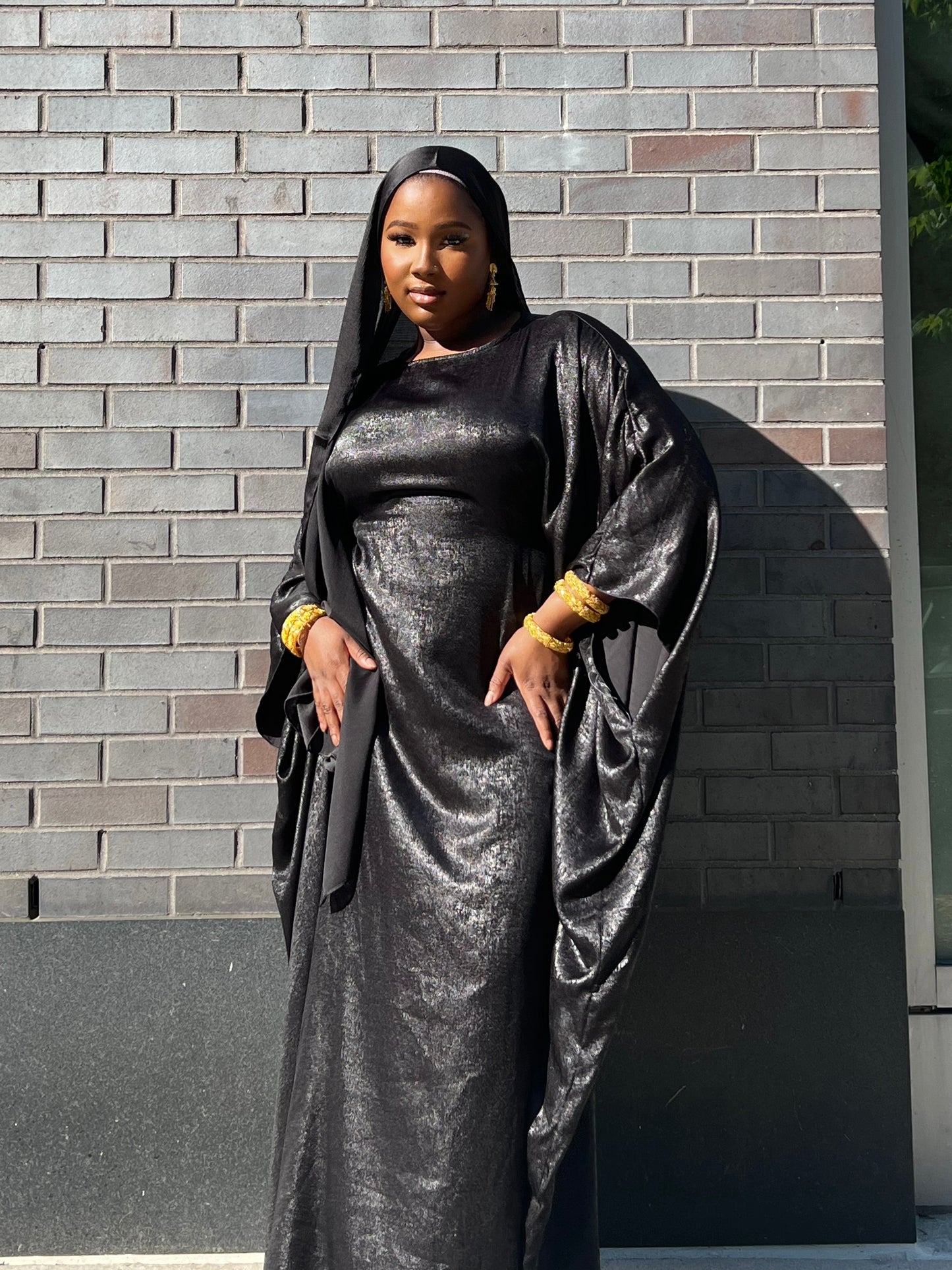 Metallic Butterfly- Black