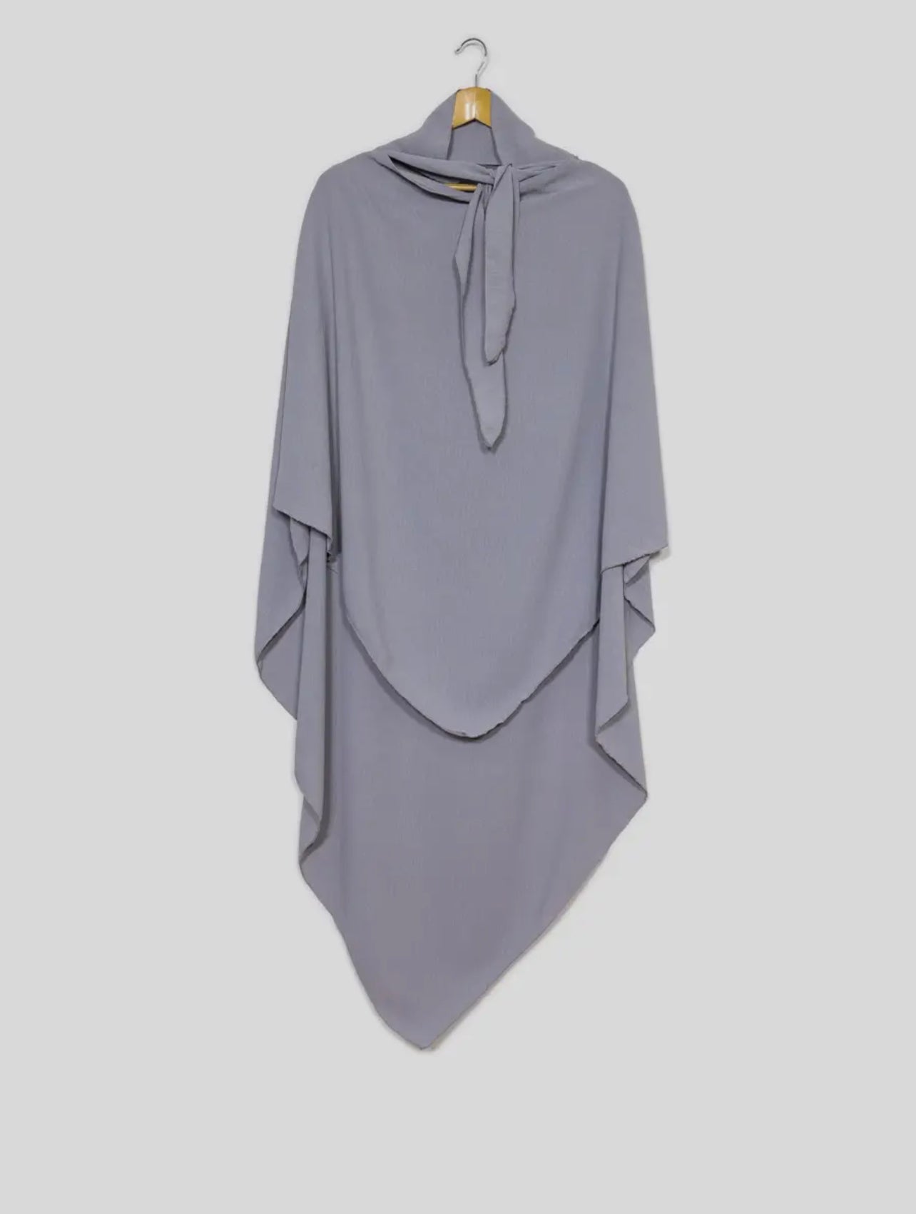 Khimar- light grey