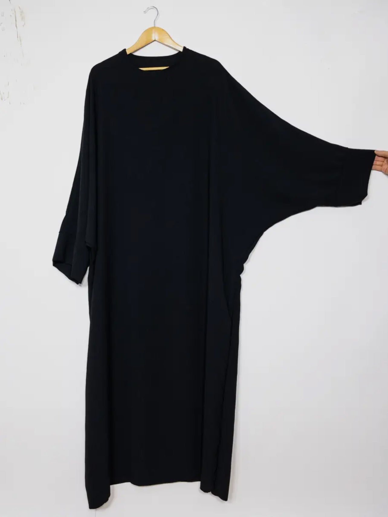 Batwing Abaya- Black