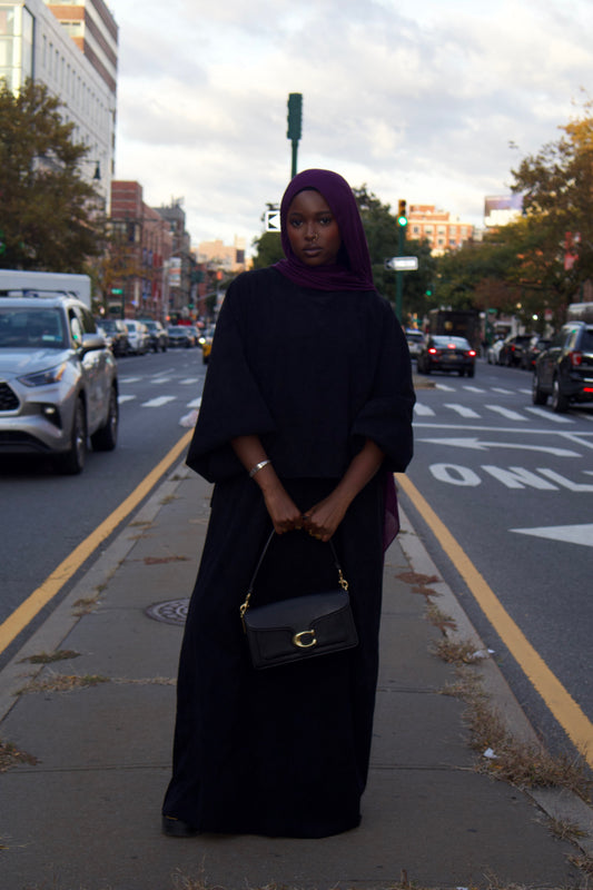 The Corduroy Set- Black