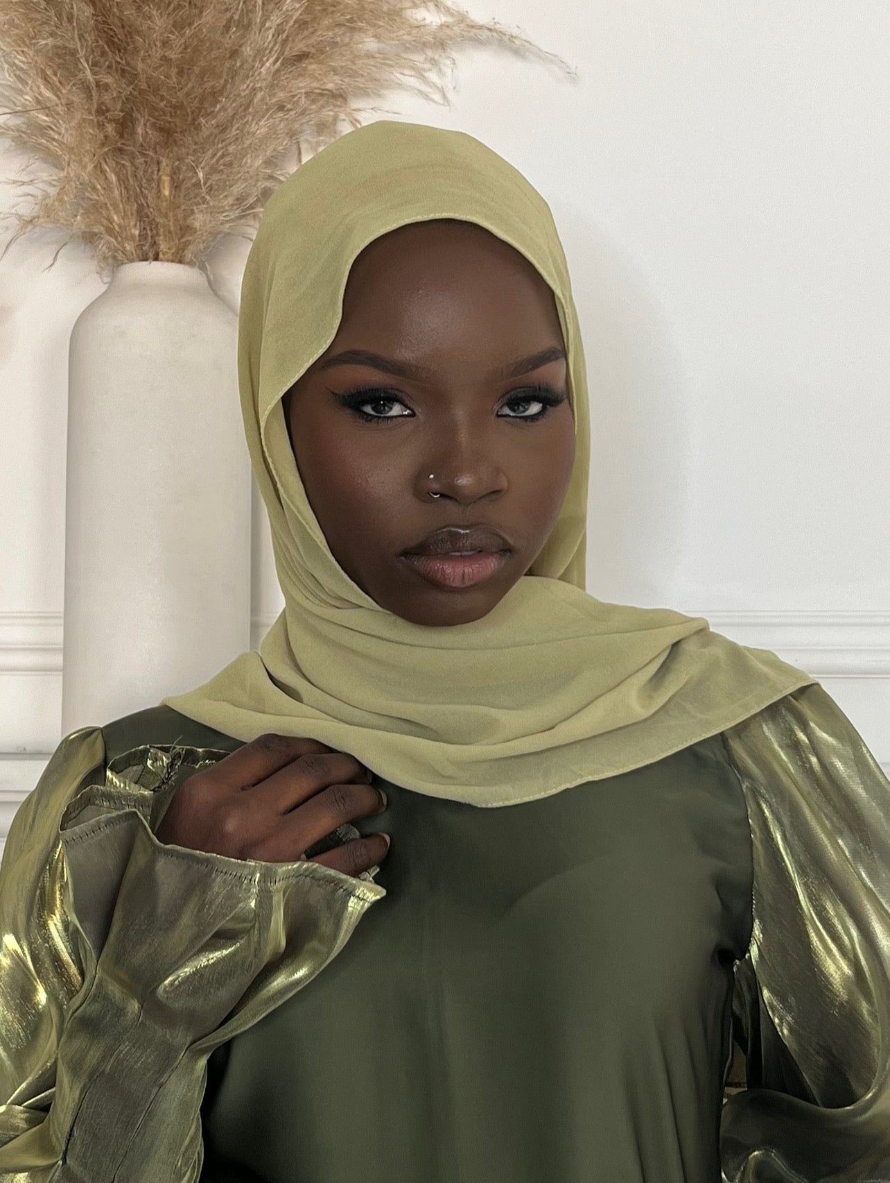 Essential Chiffon- Moss