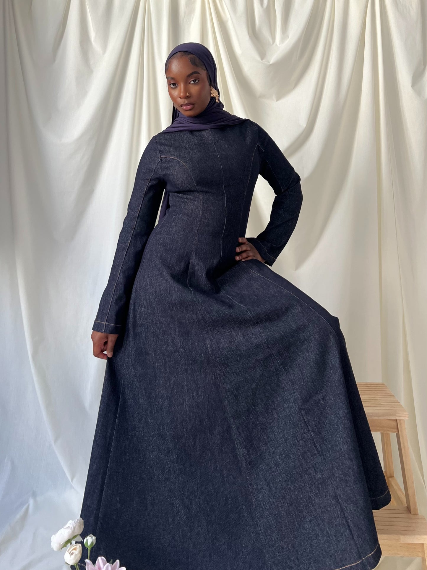 The Terra Denim Dress