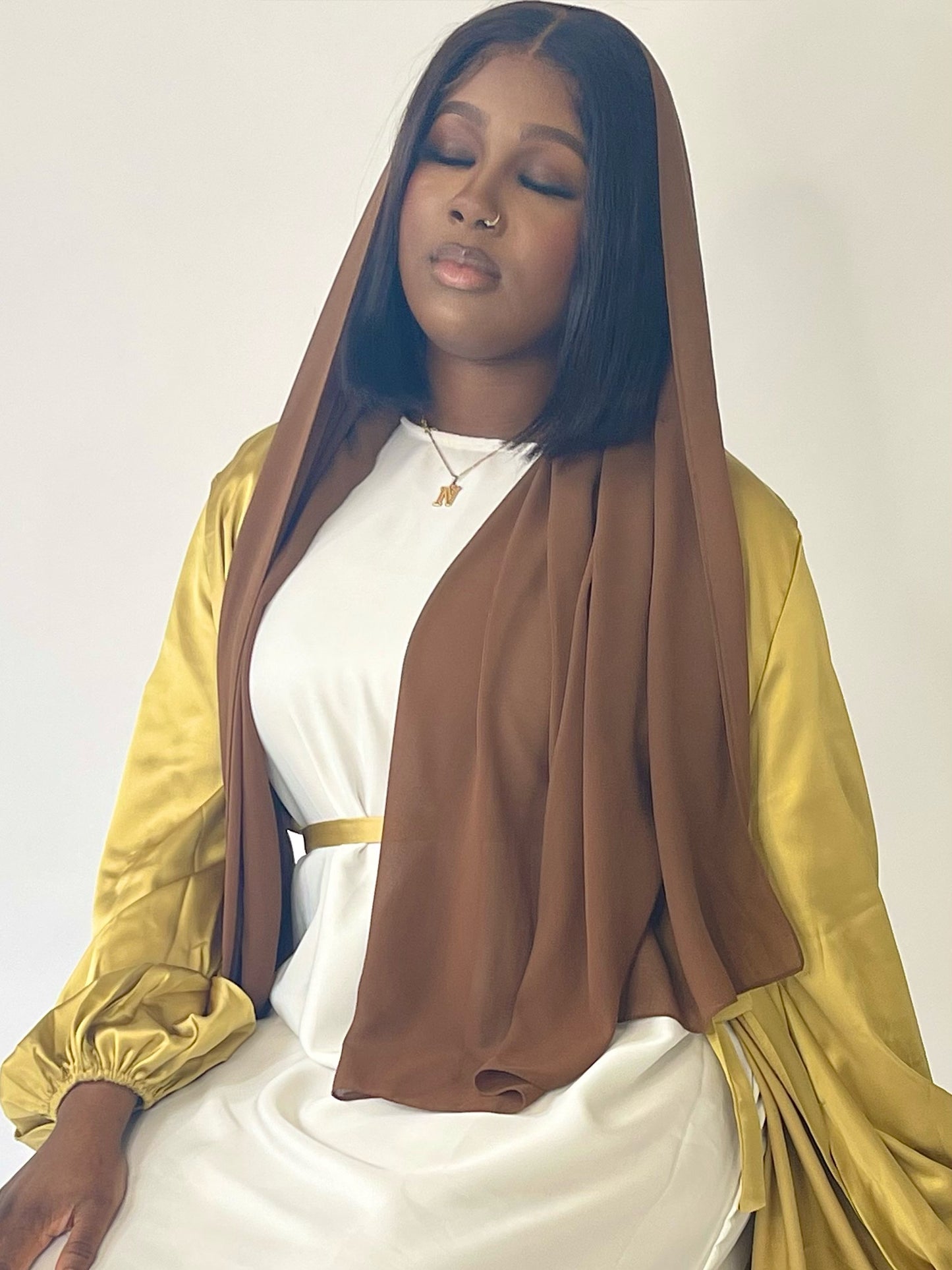 Essential Chiffon- Brown