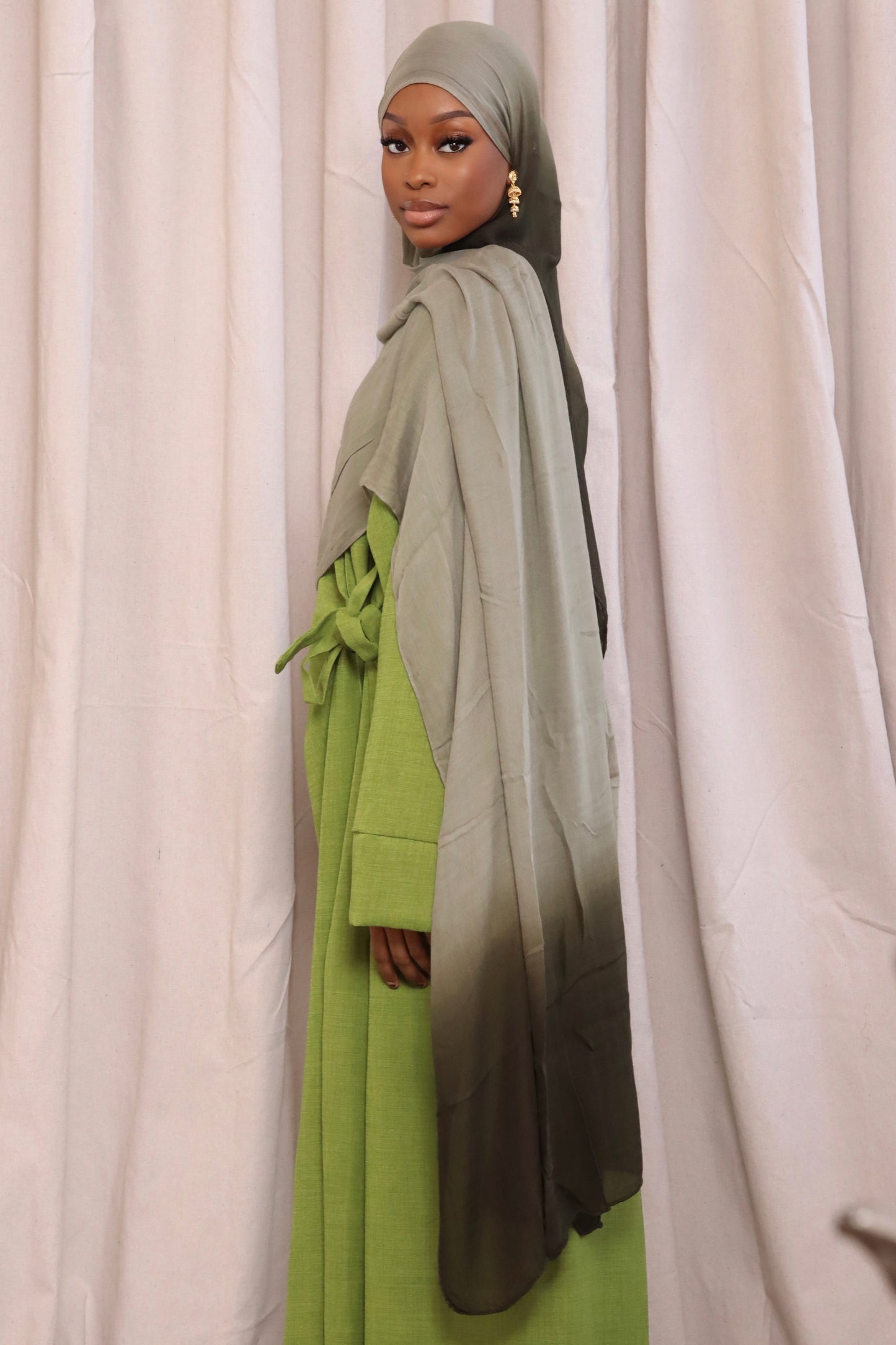 Ombré modal- Olive Fade