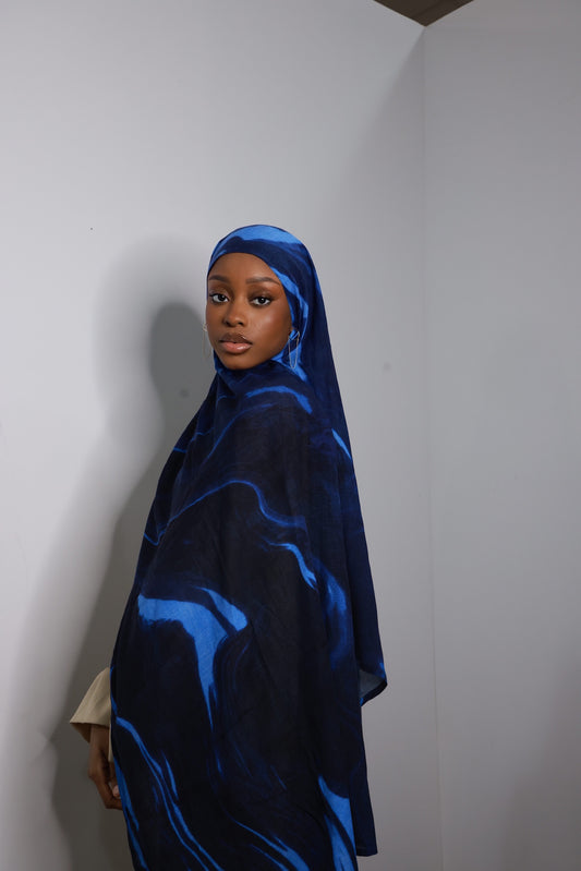 Printed Modal- Midnight Sapphire