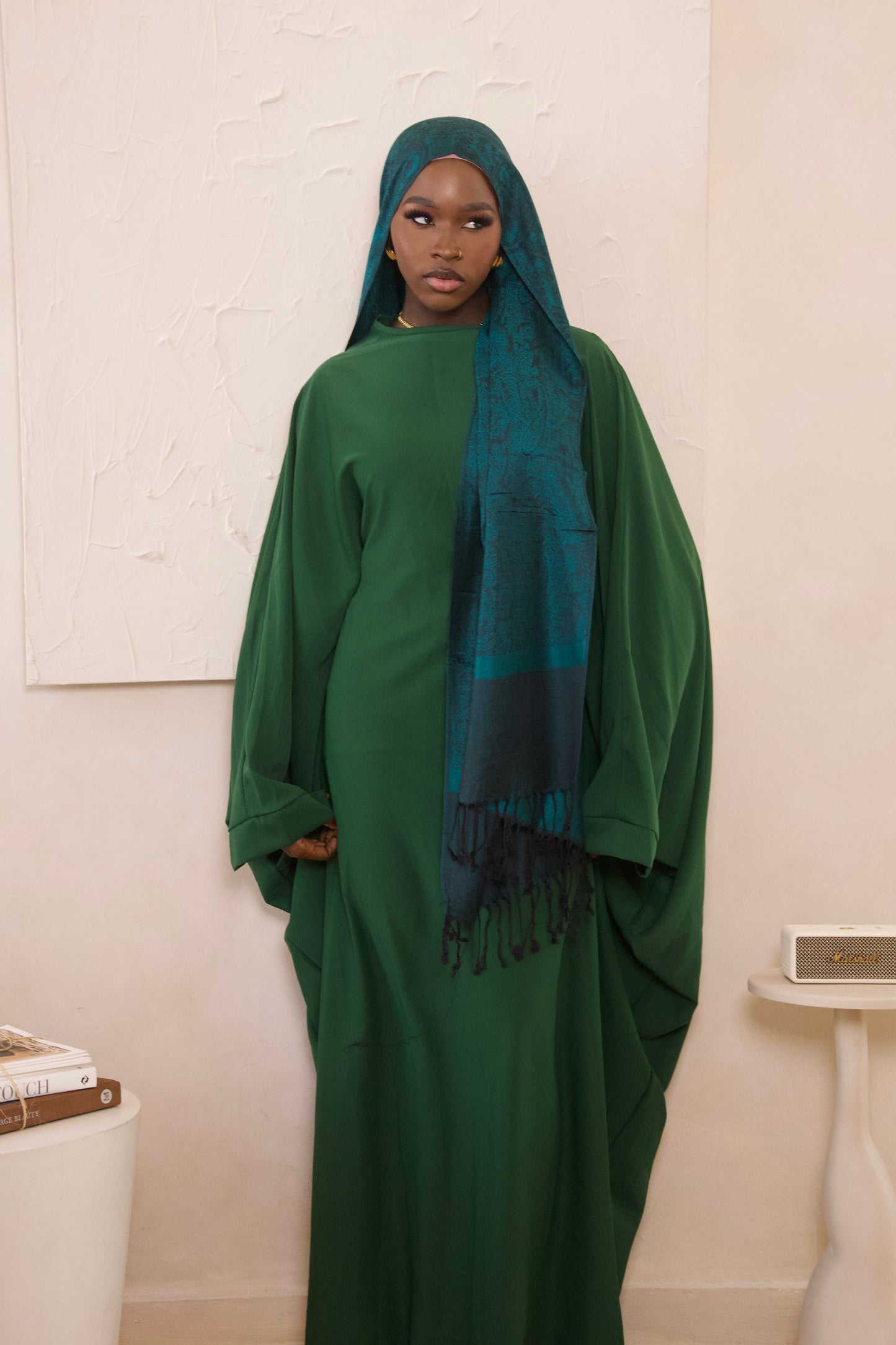 Butterfly batwing- Emerald