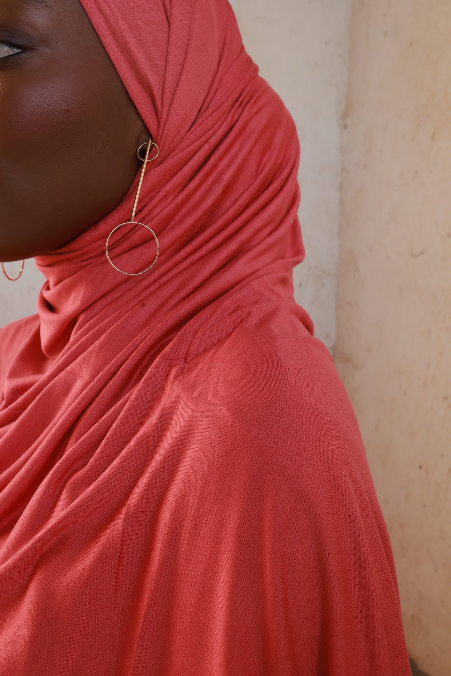 Premium Jersey- Coral Rose