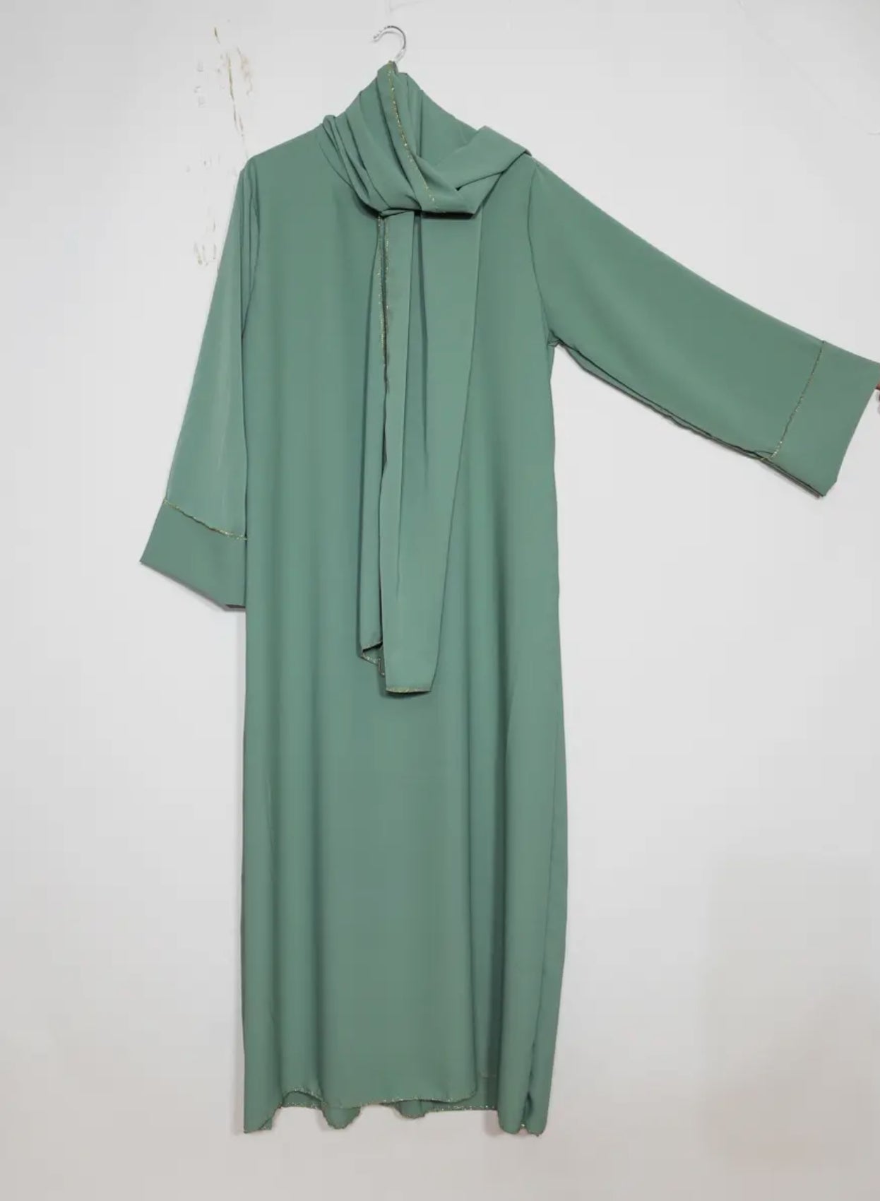 Prayer Dress- Mint