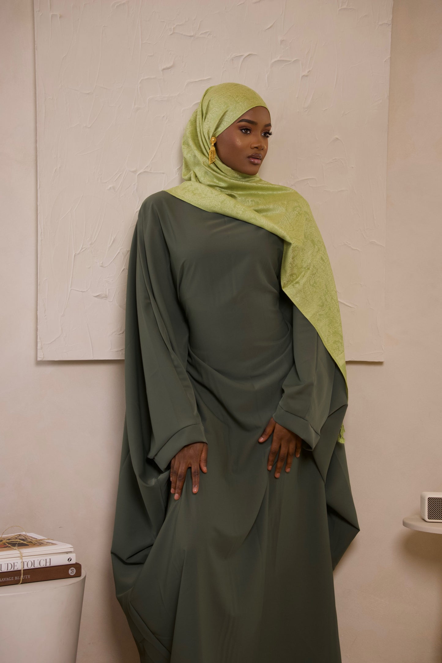 Butterfly batwing- Olive