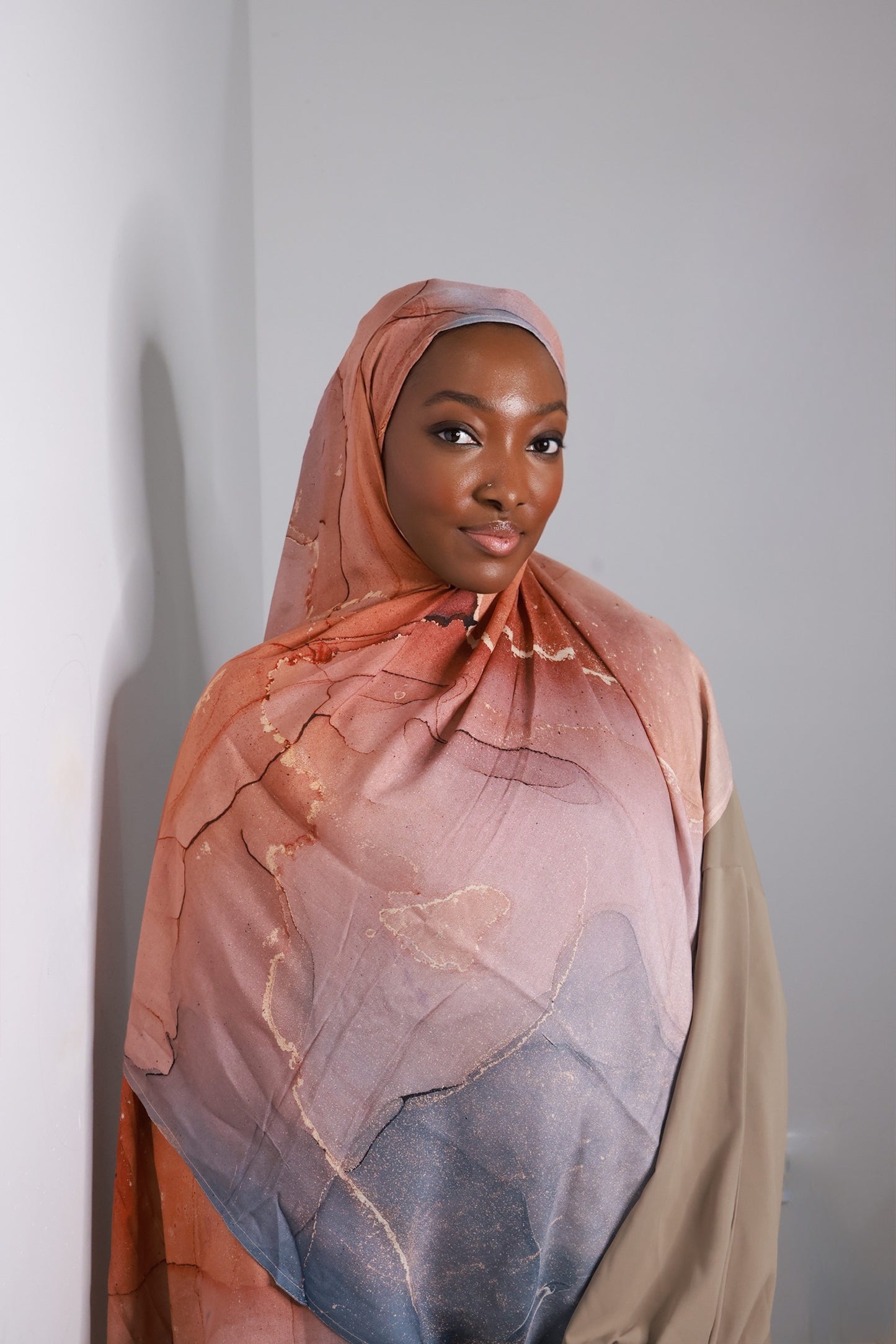 Printed Modal- Desert Blush