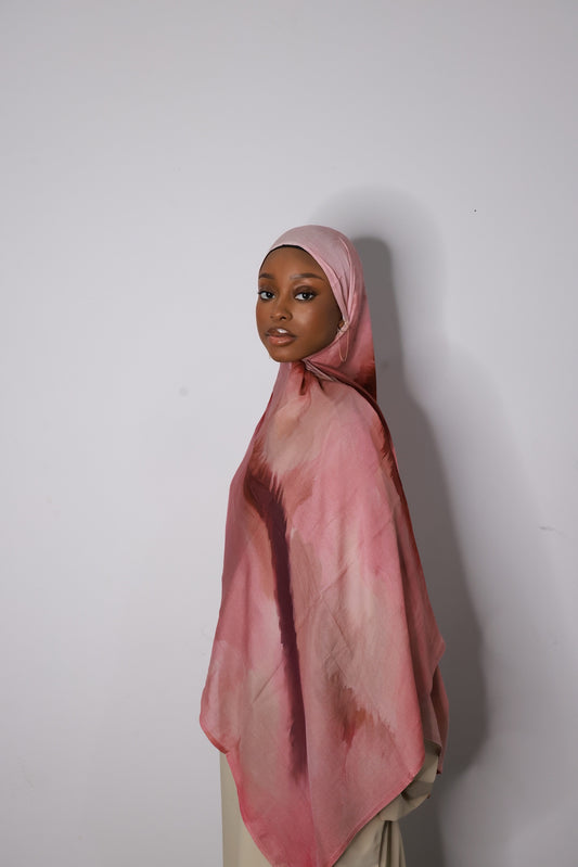 Printed Modal- Rose Mirage