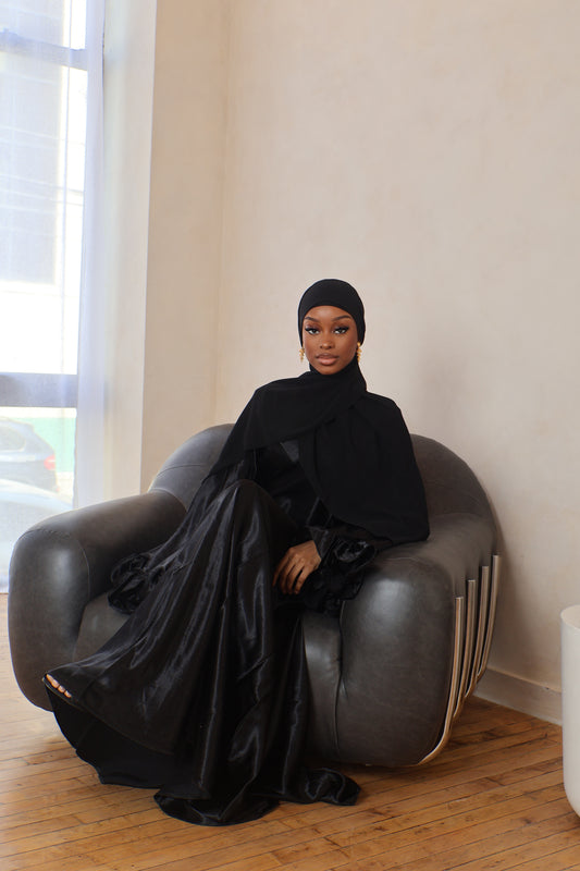 Florere maxi dress- black