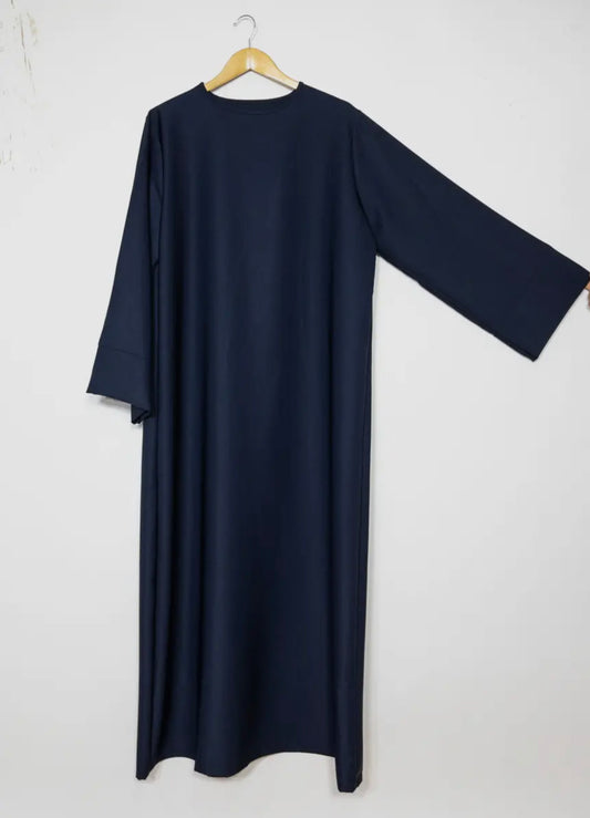 Basic abaya- Navy blue