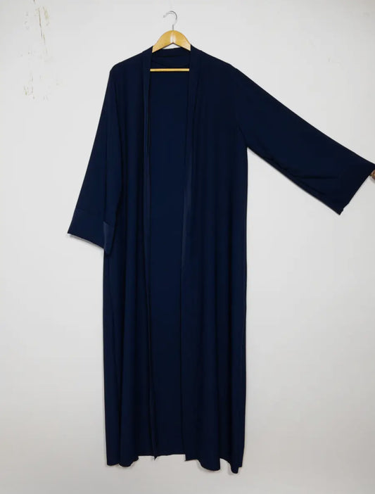 Open Abaya- Navy blue