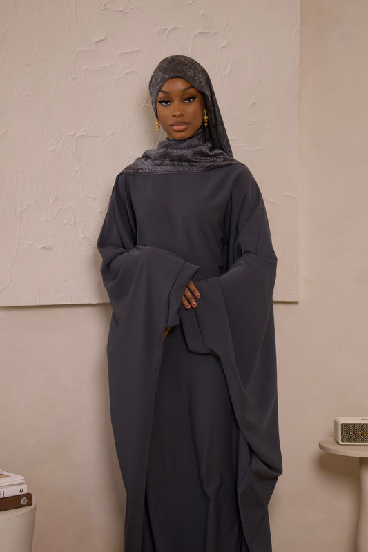 Butterfly batwing- Dark grey