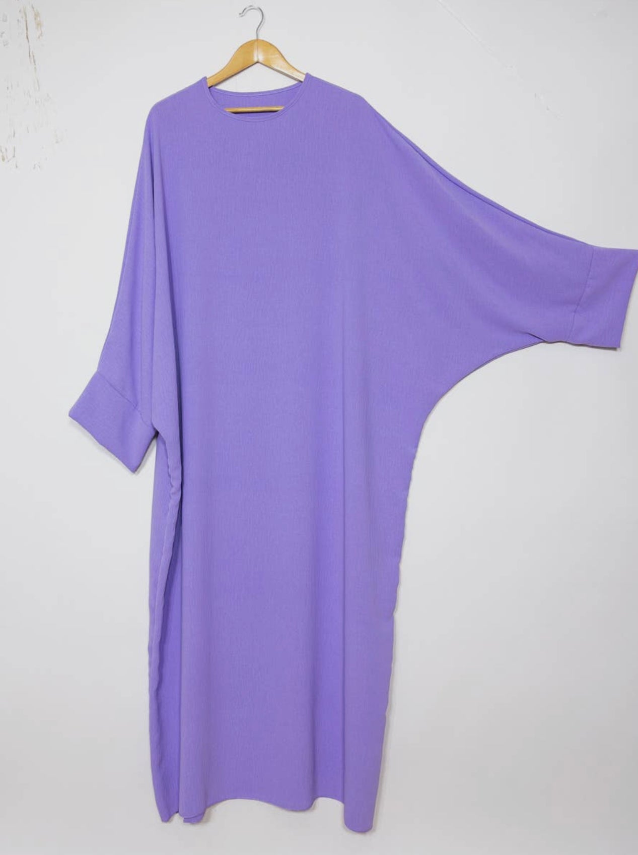 Batwing abaya- Lavender