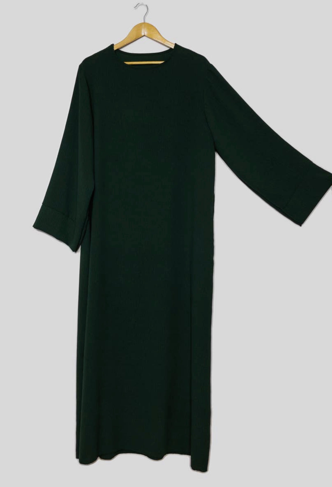 Basic Abaya- Hunter green