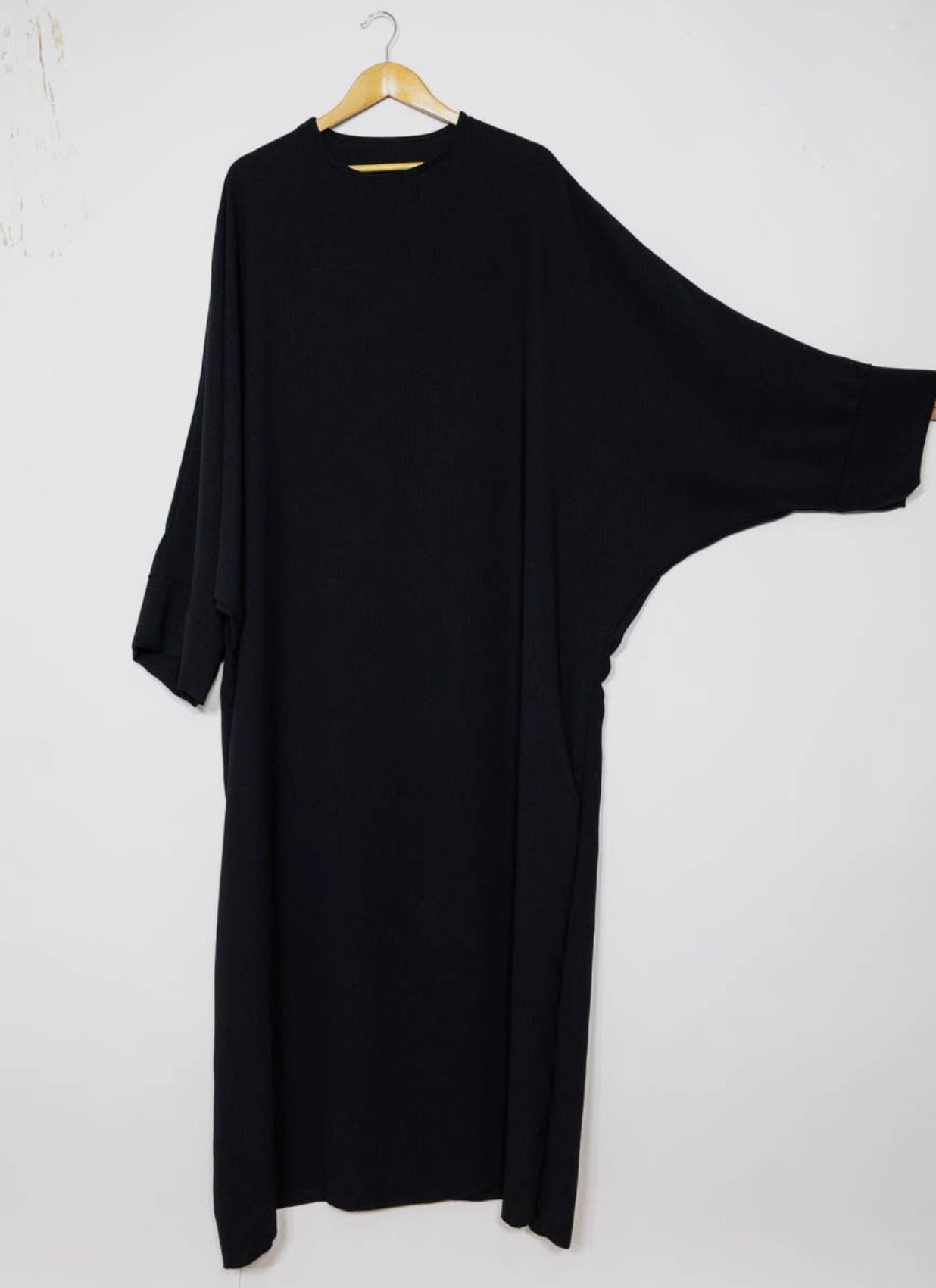 Batwing Abaya- Black