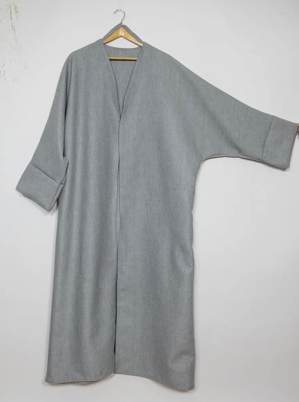 Abaya coat- light grey