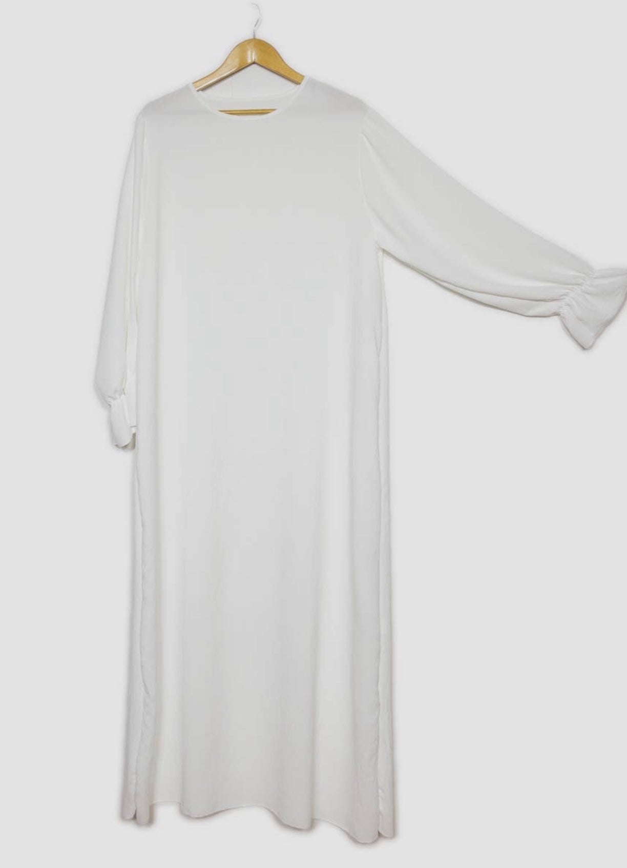Basic abaya- White