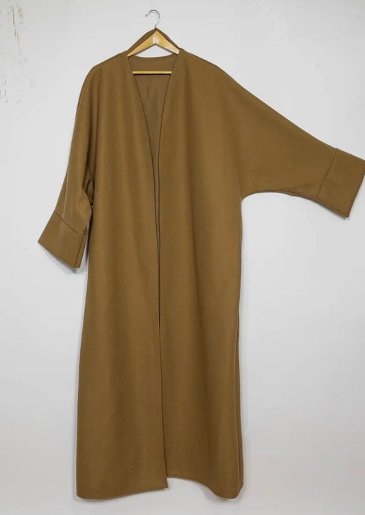 Abaya coat- Tan