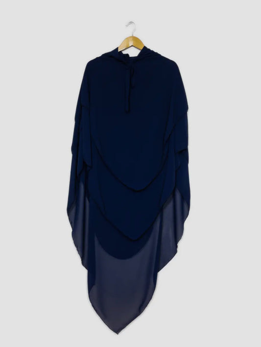 Khimar- Navy blue
