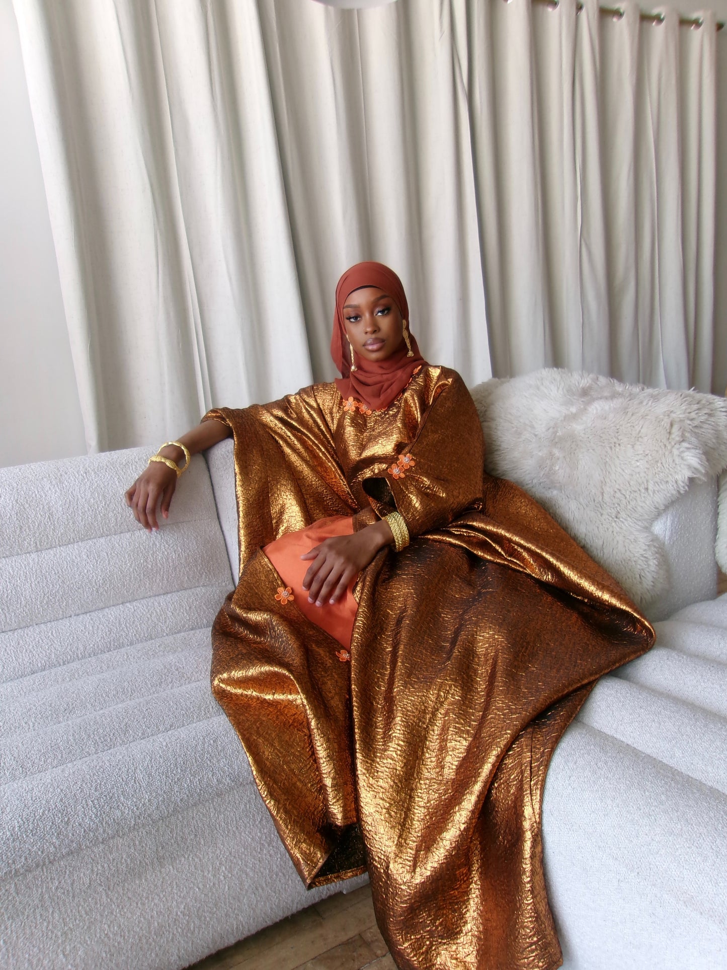 Liyana- Gold Orange