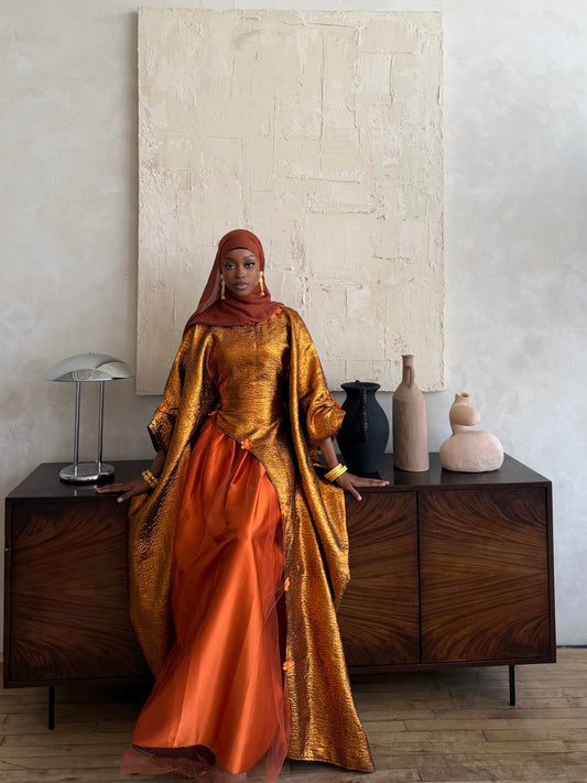 Liyana- Gold Orange (INSTORE PICKUP ONLY)
