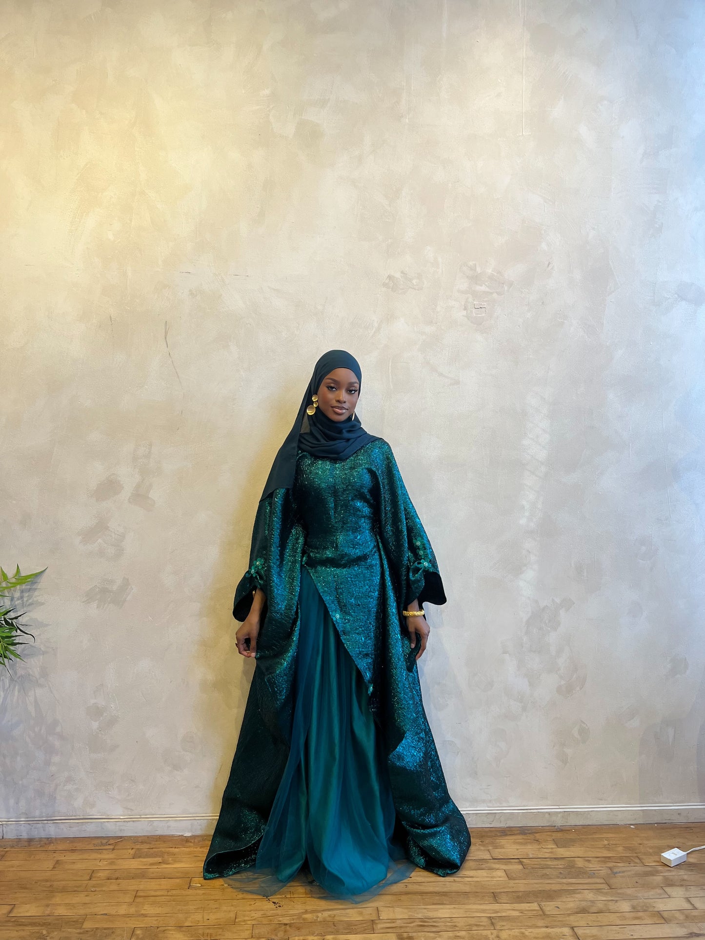 Liyana Turquoise Set