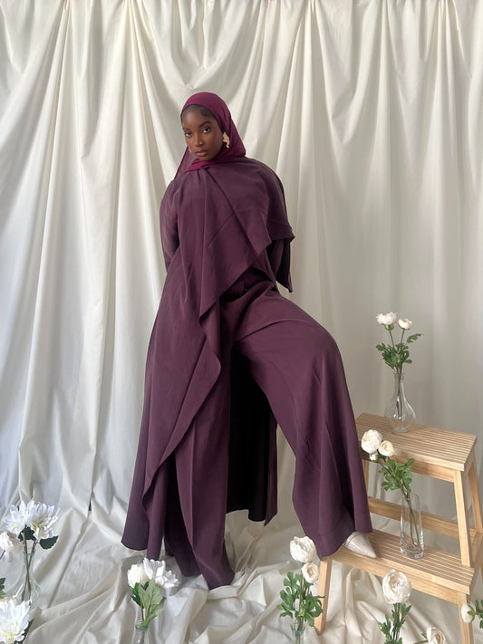 Elara Set- Plum