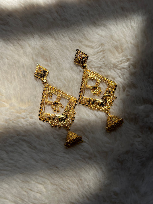 Gold Luxury Earrings